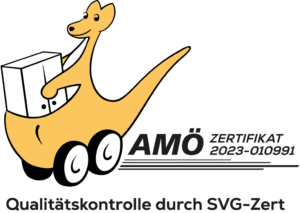 Logo vom Partner AMÖ Zertifikat Qualität